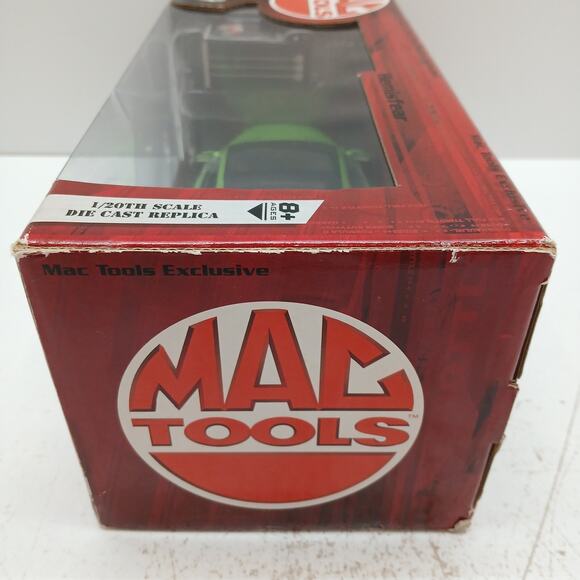 RC2 Full Throttle 1:20 Foose Hemisfear Die-Cast Car Green Mac Tools Exclusive - Picture 16 of 16